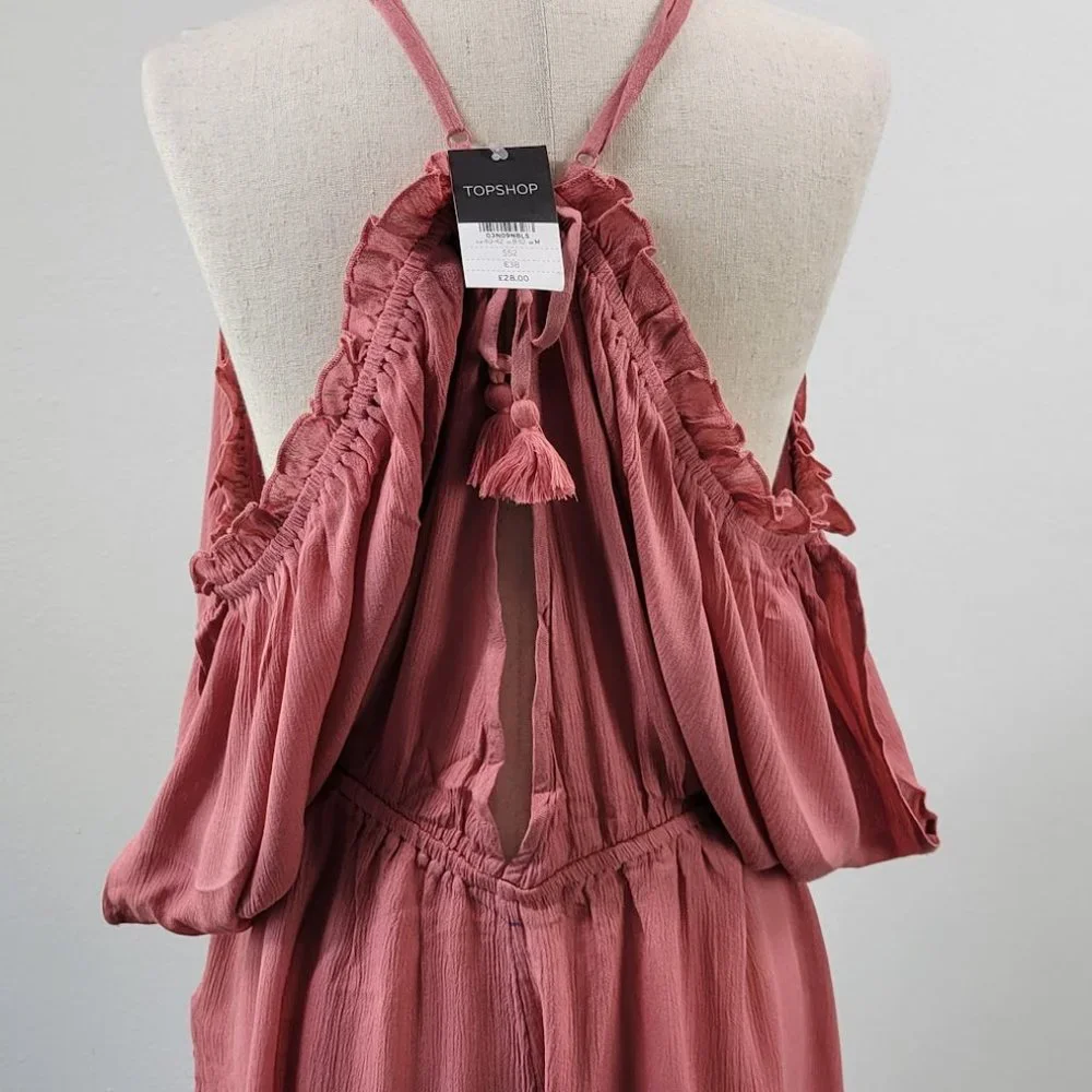NWT TOPSHOP romper playsuit coverups Sz S & M - Picture 6 of 9